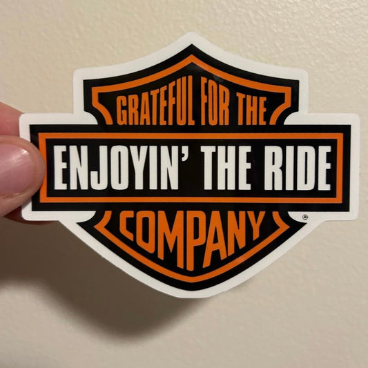 Grateful for the Company Sticker