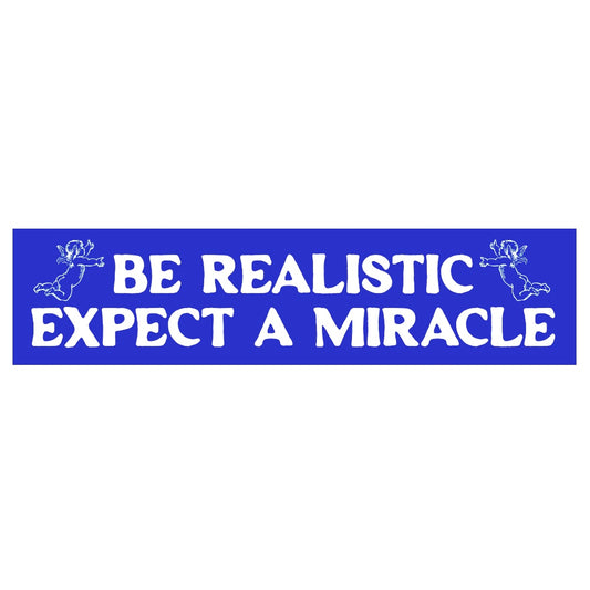 Miracle Bumper Sticker