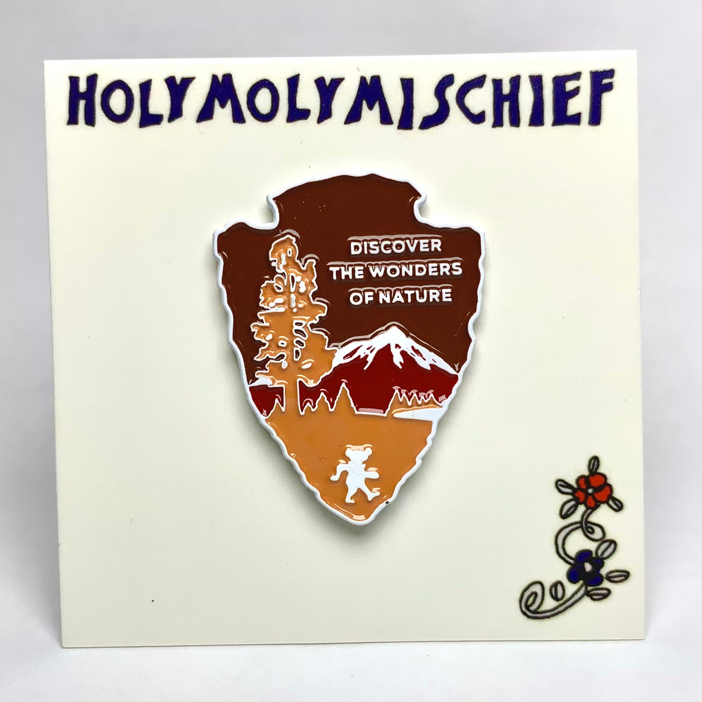 Discover The Wonders of Nature Lapel Pin