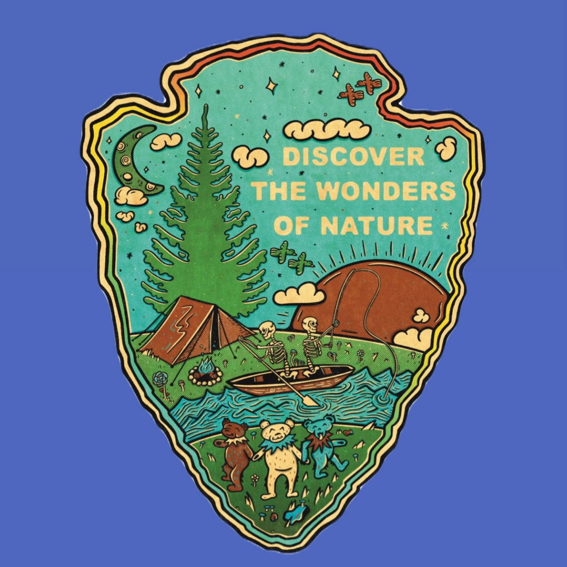 Discover the Wonders Bumper Sticker v.4